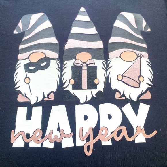 Gnomes Happy New Year Graphic Tee - Picture 1 of 3